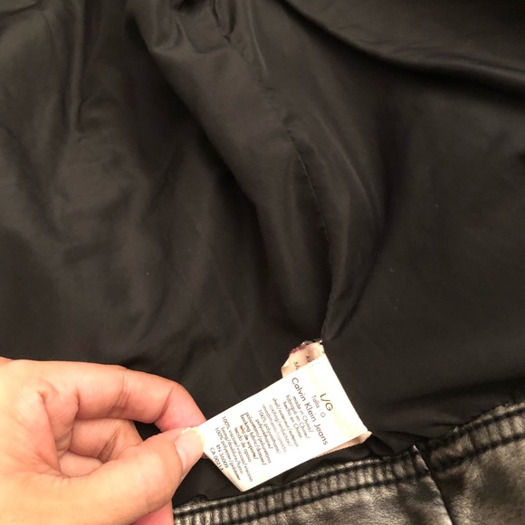 Calvin Klein leather Jacket - Picture 5 of 9